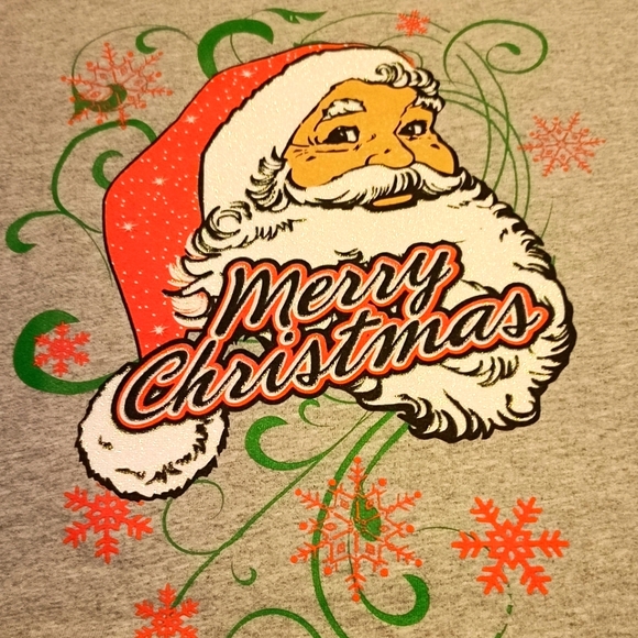 XL 👕Retro Santa Christmas X-Max Ugly Holiday Santa T-Shirt Unise - Picture 3 of 5